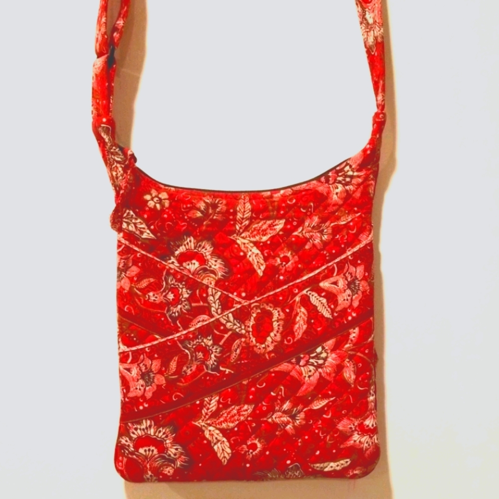 Stephanie Dawn Cross Body Fabric Floral Print Bag